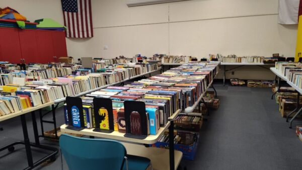 Library book sale