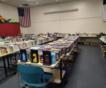 Library book sale