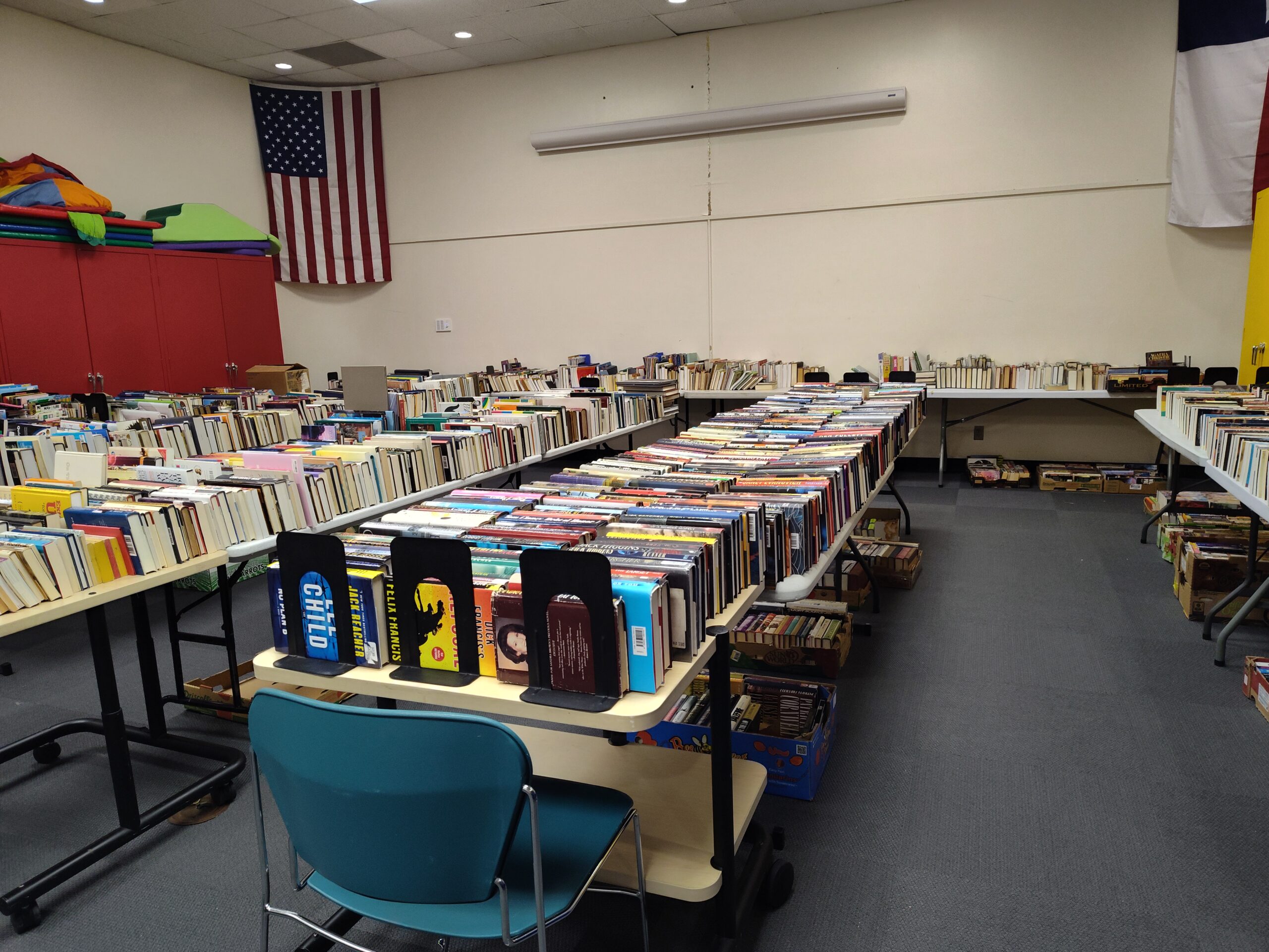 Library book sale